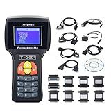 OLurkthu T300 Key Programmer T300 Auto V23.9 Car Key Maker T300 Code Programmer Key Matching Device English Version (Black)