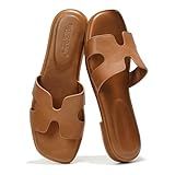 Project Cloud 100% Genuine Leather Sandals Women Flats For Women (Jannel)