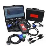 5299899 for Cummins Inline 7 Data Link Adapter Truck Diagnostic Tool 5572620 with Insite 9.0 Software (Tool with 9.0 Software and Laptop)