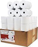 (50 Rolls) 2 1/4 x 150 ft White Adding Machine Tape Paper Rolls Premium One Ply Register/Adding Machine/Calculator Paper Rolls Printing Calculator 10 Key