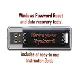 Password Reset and Data Recovery Tools on 8GB USB Drive