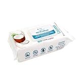 Best Pet Supplies Pet Wipes for Dogs - Dog Wipes Cleaning Deodorizing, for Coats, Ears, Paws - Moisturizing, Coconut, 100 Count