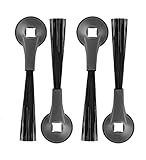 Side Brush for Shark AI AV2501S, AV2501AE, RV2502AE, RV2520AOUS, AV2510AOUS Robotic Vacuum Cleaner Replacement Parts - 4 Pack
