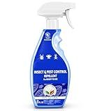 All Natural Bug Spray for Home - Non-Toxic Peppermint Oil Insect and Pest Control Kit - 8 oz Ready-to-Use Bug Spray - Indoor and Outdoor Protection- Ant Spray - Spider Repellent Indoor