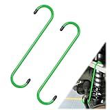 2PCS Brake Caliper Hanger Caliper Hangers Hooks with Rubber Tips, Durable Steel, Rust-Proof Automotive Tools for Braking, Axle, Suspension, Herramientas para Extensión de Frenos