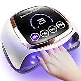 UV Nail Lamp, 180W LED Nail Dryer for Gel Polish, Touch Screen, 42 Beads