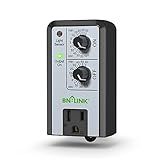 BN-LINK Short Period Repeat Cycle Intermittent Timer, Interval Timer - Day, Night, or 24 Hour Operation, Photocell Light Sensor Dusk to Dawn for Hydroponics Aquaponics Aeroponics