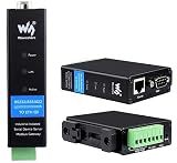 RS232/485/422 to RJ45 Ethernet Converter Industrial Isolated Rail-Mount RS232/485/422 Serial Server TCP/IP to Serial, Modbus Gateway, MQTT Gateway, RS485 to JSON, etc.