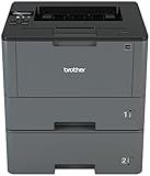 Brother Monochrome Laser Printer, HL-L5200DWT, Duplex Printing, Wireless Networking, Dual Paper Trays, Mobile Printing, Amazon Dash Replenishment Ready,Black