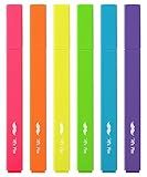 Mr. Pen- Aesthetic Highlighters No Bleed, 6 Pack, Assorted Colors, Chisel Tip, Cute Highlighters Assorted Colors for Journaling, Highlighting, Underlining, Fast Dry, Back to School Supplies