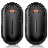 AI Hand Warmers Rechargeable 2 Pack, 20Hrs Long Safe Heat, AI Smart Chips Electric Hand Warmers, Portable Pocket Heater, Gifts for Christmas, Outdoor, Golf, Hunting, Camping Accessories