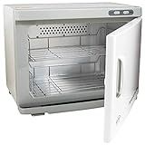 ForPro Professional Collection Premium Hot Towel Warmer, 23L Extra Large Capacity, Two Stainless Steel Racks, White