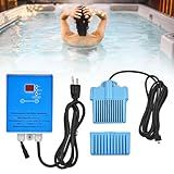 Dewinston Saltwater Chlorine Generation System Up to 2000 Gallons, Drop-in Hot Tub Salt System kit for Swim Spas and Hot Tubs