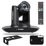 FoMaKo HDMI PTZ Camera, AI Auto-Tracking Gen 3, 20x Optical Zoom, IP USB3.0 HDMI,for Church Services Worship Education,Free NDI Upgrade,FMK12UH Pro(20x)-B,Classic Black