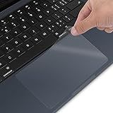 CaseBuy MacBook Air 15 inch Trackpad Protector Cover for 2025 2024 2023 MacBook Air 15.3" M4 M3 M2 Chip A3241 A2941 A3114 with Touch ID Clear Anti-Scratch Touch Pad Protector Skin -2PCS