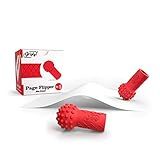 Griply (5 Pieces) Rubber Page Flipper | Rubber Fingers Tips Replacement | Pencil Topper | Rubber Eraser