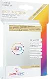 Matte Board Game Sleeves | Pack of 90 Matte Sleeves | 81 by 122 mm Card Sleeves Optimized for Use with Dixit and Mysterium | Premium Card Protection | FFG Sand Color Code | Made by Gamegenic