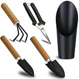 5 Pcs Succulent Tools, Mini Garden Tools, Small Indoor Plant Repotting Set