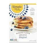 Simple Mills Almond Flour Pancake Mix & Waffle Mix, Gluten Free, Made with whole foods, (Packaging May Vary), 10.7 Ounce (Pack of 1)