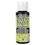 DecoArt Patio Paint, 2-Ounce, Wrought Iron Black (DCP21-3)
