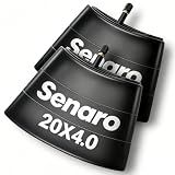 Senaro 2 Pack 20x4.0 Fat Tire Bike Inner Tubes for 20x4 Inch Electric Bike