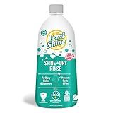 Lemi Shine Shine and Dry Natural Dishwasher Rinse Aid - Hard Water Stain Remover - 25.35 fl oz