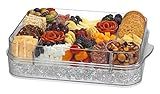 Prodyne Charcuterie On Ice & Deviled Eggs On Ice Platter 2 Piece Serveware Set