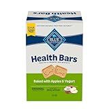 Blue Buffalo Health Bars Crunchy Dog Biscuits, Oven-Baked With Natural Ingredients, Apples & Yogurt, 3.5-lb Box