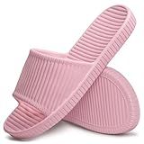 Happy Lily Shower Shoes, Women & Men’s Shower Slippers, Slides Sandals Pool Slides House Slippers Non-Slip Indoor Bathroom Shoes Beach Sandals