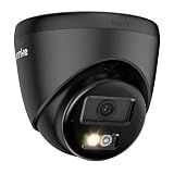 ANNKE 3K PoE Security Camera with Red-Blue Strobe Flash Light Alarm, 123° Wide Angle, Smart Dual Light Color Night Vision for Surveillance, AI Detection, H.265+, IP67, 2-Way Audio & 512GB SD Card Slot