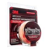 3M Headlight Lens Restoration System, 39008, 1 Kit