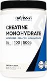 Nutricost Creatine Monohydrate Micronized Powder 500G, 100 Servings