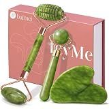 BAIMEI IcyMe Gua Sha & Jade Face Roller for Reducing Puffiness,Skin Firming