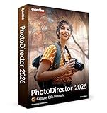 CyberLink PhotoDirector 2026 | Generative AI Photo Editor for Windows | AI Tools, Layer Editing, Photo Retouching, Creative Effects & Design | Box with Download Code