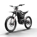R1 Electric Dirt Bike for Adult, 8000W Peak Power 19” Tires, 52.8MPH Max Speed, 74.6 Miles Range, 330NM Torque, Electric Motorcycle with Dual Hydraulic Oil Brakes/Full Suspension, Off-Road Cross Ebike