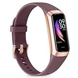 Fitness Tracker with 24/7 Heart Rate, Calorie, Blood Pressure, Stopwatch, Activity Tracker with 1.1" AMOLED Screen, Waterproof Step Tracker for Android iPhones Men Women
