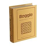 WS Game Company Boggle Vintage Bookshelf Edition, Classic Word Games, Linen-Wrapped Book Box with Retro 1976 Design, Ages 8+