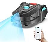 YARDCARE M800Plus GPS+3D Vision Cordless Robot Lawn Mower with Bow-Shaped Path Mowing, APP Control, Robotic Lawnmower with Obstacle Avoidance, Auto-Charging, Height Adjust for Lawns up to 8611 sq.ft