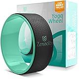 Yoga Wheel 13 '',Yoga Back Roller,Yoga Wheel for Stretching and Back Pain Relief,Back Stretcher,Foam Roller,Best Balance Accessory for Stretching,Thick Padding for Comfort,Improve Flexibility