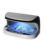 Counterfeit Bill Detector with UV LED Light, Bill Checker Machine Provides Advanced UV Light to Quickly Identify Money, Credit Cards and IDs(V38)