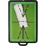 Birdie Golf: Birdie Mat Pro - Swing Training Aid, Sequin Tech Surface, Analyze Swing Path & Ball Impact, Portable in- Outdoor, 19.25" Sports Accessory