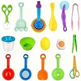 Hiawbon 20 PCS Sensory Bin Tools Sensory Bin Toys for 2+ Years Old
