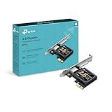 TP-Link 2.5GB PCIe Network Card (TX201) – PCIe to 2.5 Gigabit Ethernet Network Adapter, Supports Windows 11/10/8.1/8/7, Win Server 2022/2019/2016, Linux