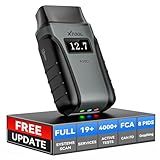 XTOOL Anyscan A30D OBD2 Scanner Diagnostic Tool - Bidirectional Scan Tool Wireless - Lifetime Updates & 19 Resets Crank Sensor EPB Throttle Relearn - Full System Car Code Reader for iPhone & Android