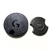 LZYDD Replacement 10g Weight with Weight Door Cover for Logitech G403/G703/G903/G502/G Pro Wireless Gaming Mouse (Black Weight + Door)