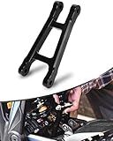 NACORE Suspension Triangle Linkage 7075 AL Link Kit for Sting MX3/MX4 Electric Dirt Bike, BLACK