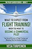 What to Expect from Flight Training! When You Want to Become a Commercial Pilot: The Overall Process of Flight Training and Obtaining Pilot Certificates Explained (The Pilot Career Series)