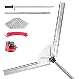 VEVOR Lake Weed Cutter, Pond Aquatic Plant Cutting Tool with 37 in Max. Cut Width, Sharp and Heavy-Duty Steel Blades, Pond Rake with 30 ft Throw Rope, for Cattail, Phragmites, Lilly Pads & Chara