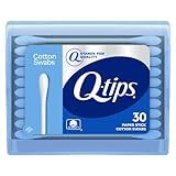 Q-tips Travel Size Cotton Swabs, Original, For Home, First Aid and Beauty, 100% Cotton, 30 Count