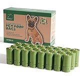 ATIFBOP Biodegradable Dog Poop Bags Rolls 360 Count Scented, Leak Proof and Extra Thick Waste Bag Refill (Scented)